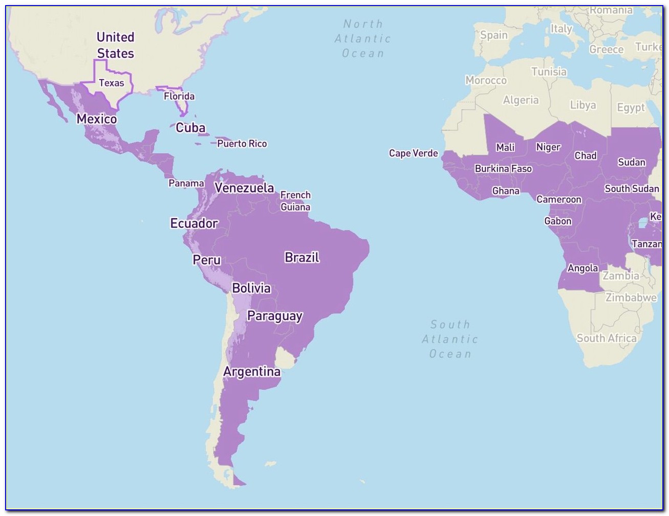Cdc Zika Map Dominican Republic