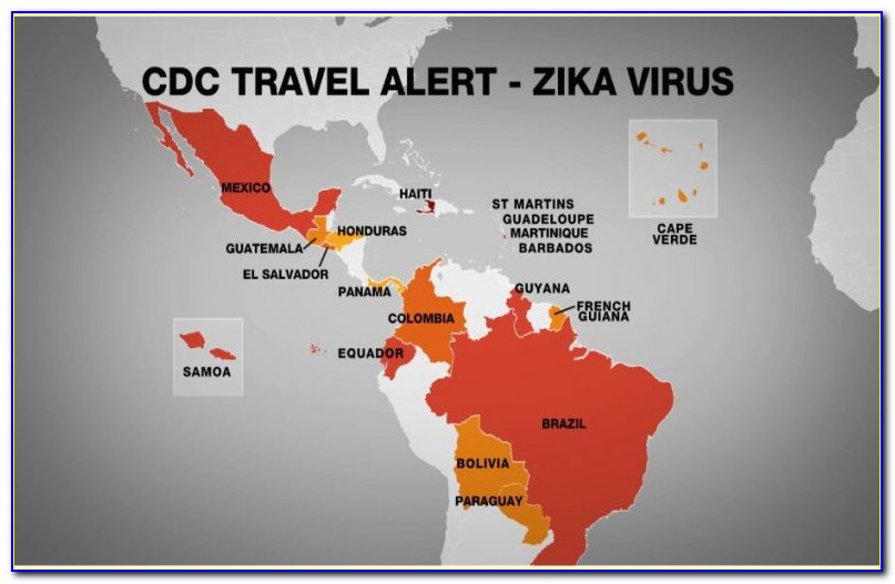 Cdc Zika Map Fiji