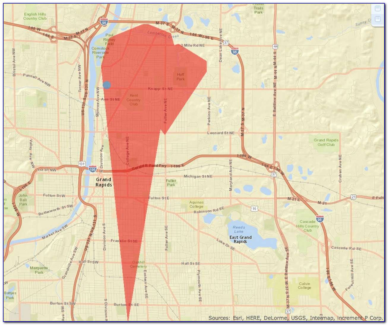 Consumer Power Outage Map
