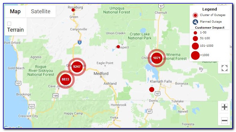 Consumers Power Outage Map By Zip Code