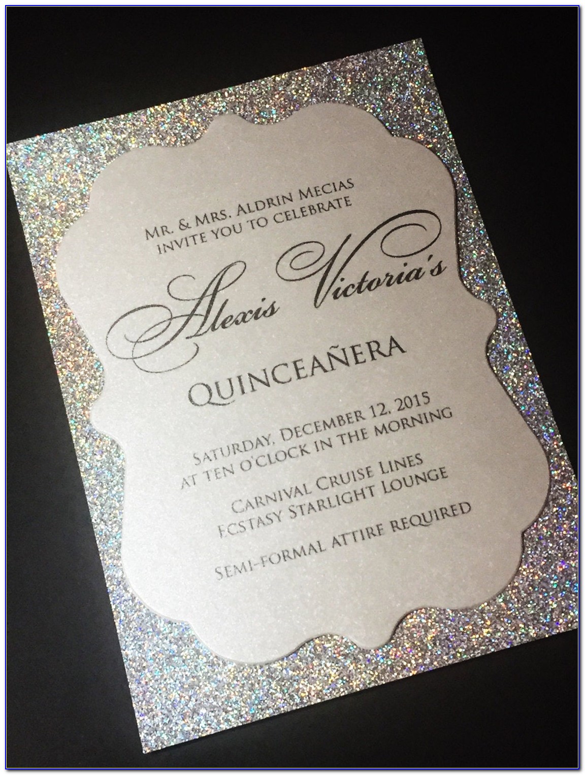 Cute Quince Invitations