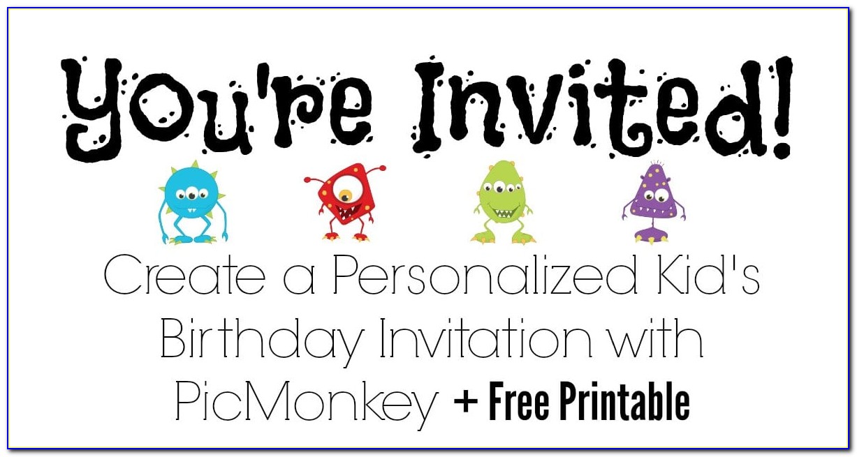 Design Birthday Invitations Online Free To Print