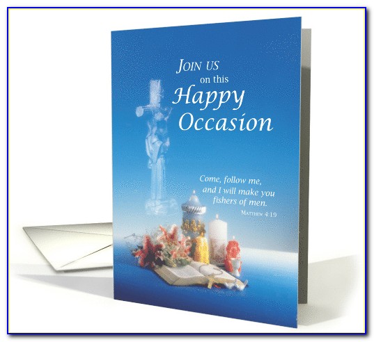 Diaconate Ordination Invitation Cards