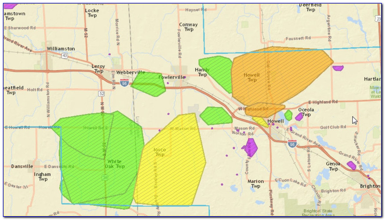 Dte Energy Power Outage Map Michigan