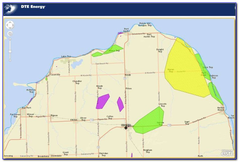 Dte Outage Map Status