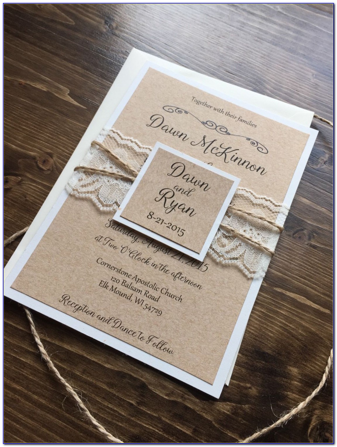 Elegant Unique Wedding Invitations