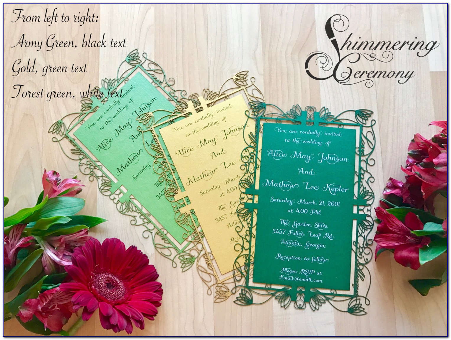Elven Wedding Invitations