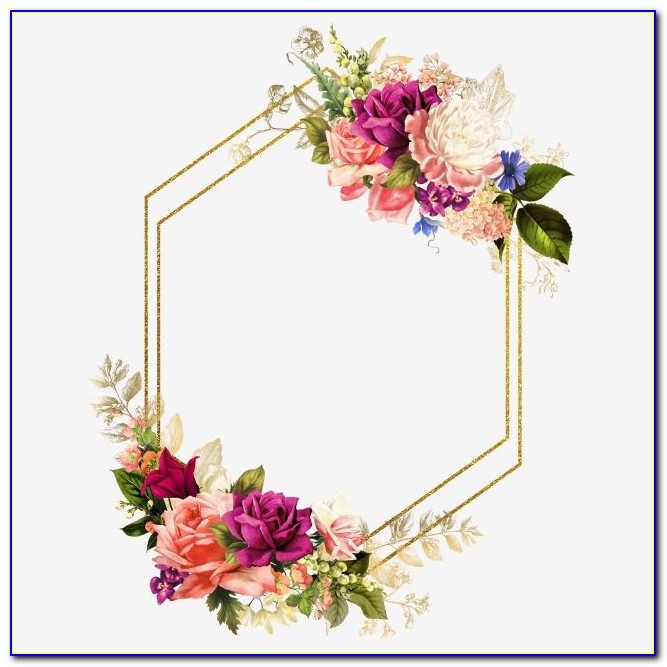 Floral Wedding Invitation Background Designs