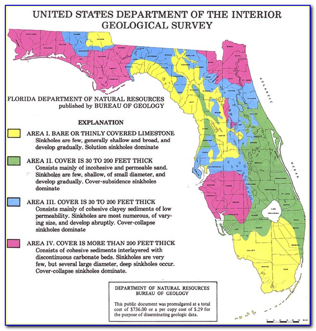 Florida Sinkhole Map Pinellas County