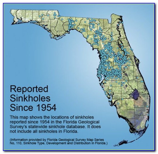 Florida Sinkhole Map Tampa