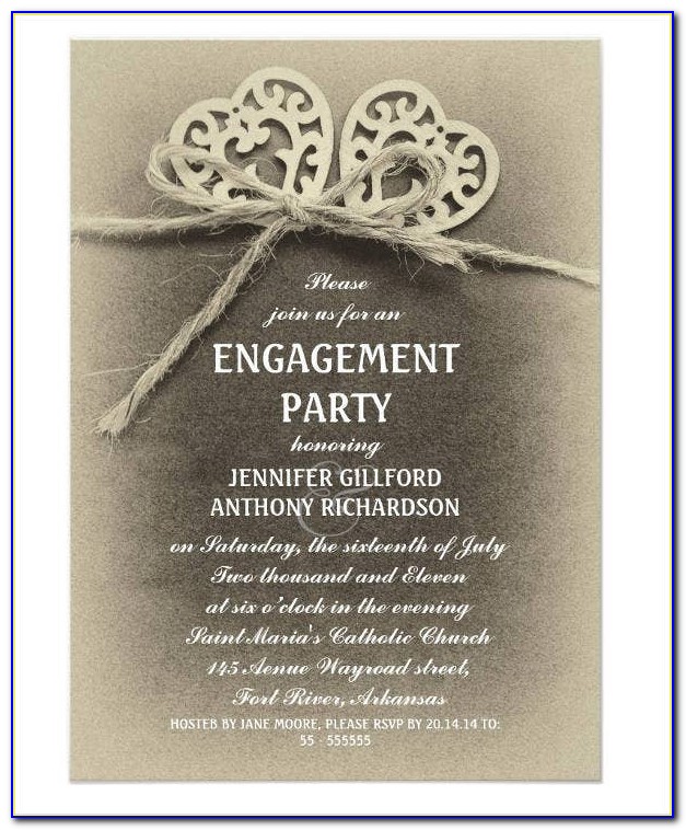 Free Email Invitations Engagement Party