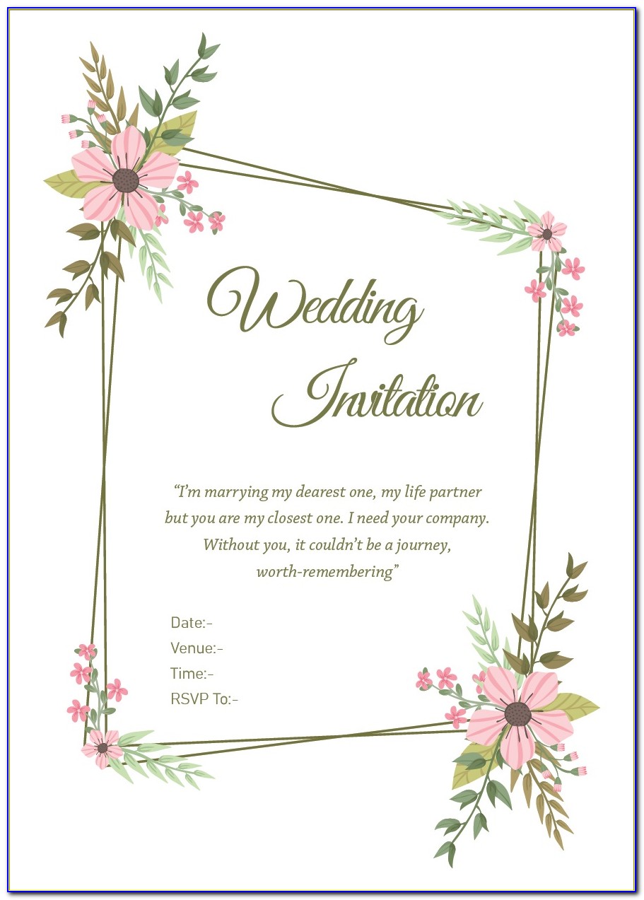 Friends Invitation Card Wordings For Marriage In Kannada