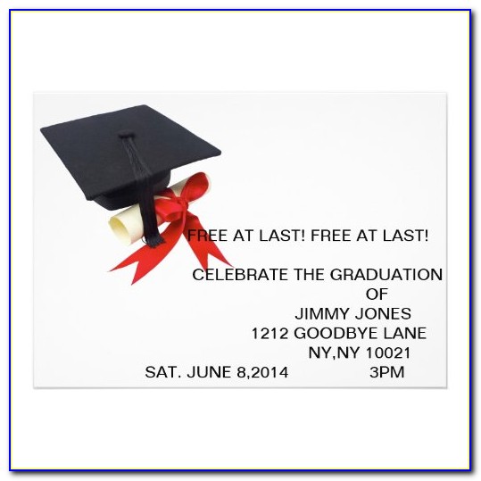 Graduation Invitations With Photos On Both Sides