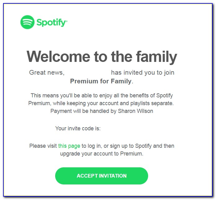 How Do I Accept Spotify Family Invite