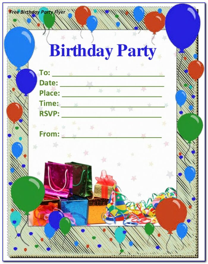 Informal Birthday Invitation Text