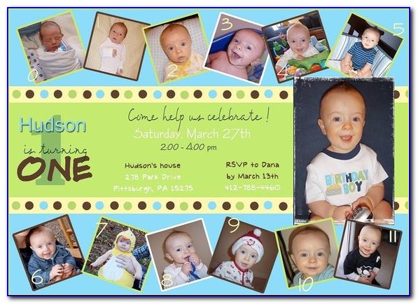 Invitation Card Baptism Baby Boy