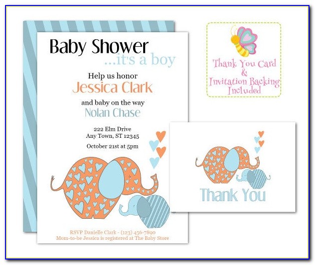 Invitation Card Christening Baby Boy