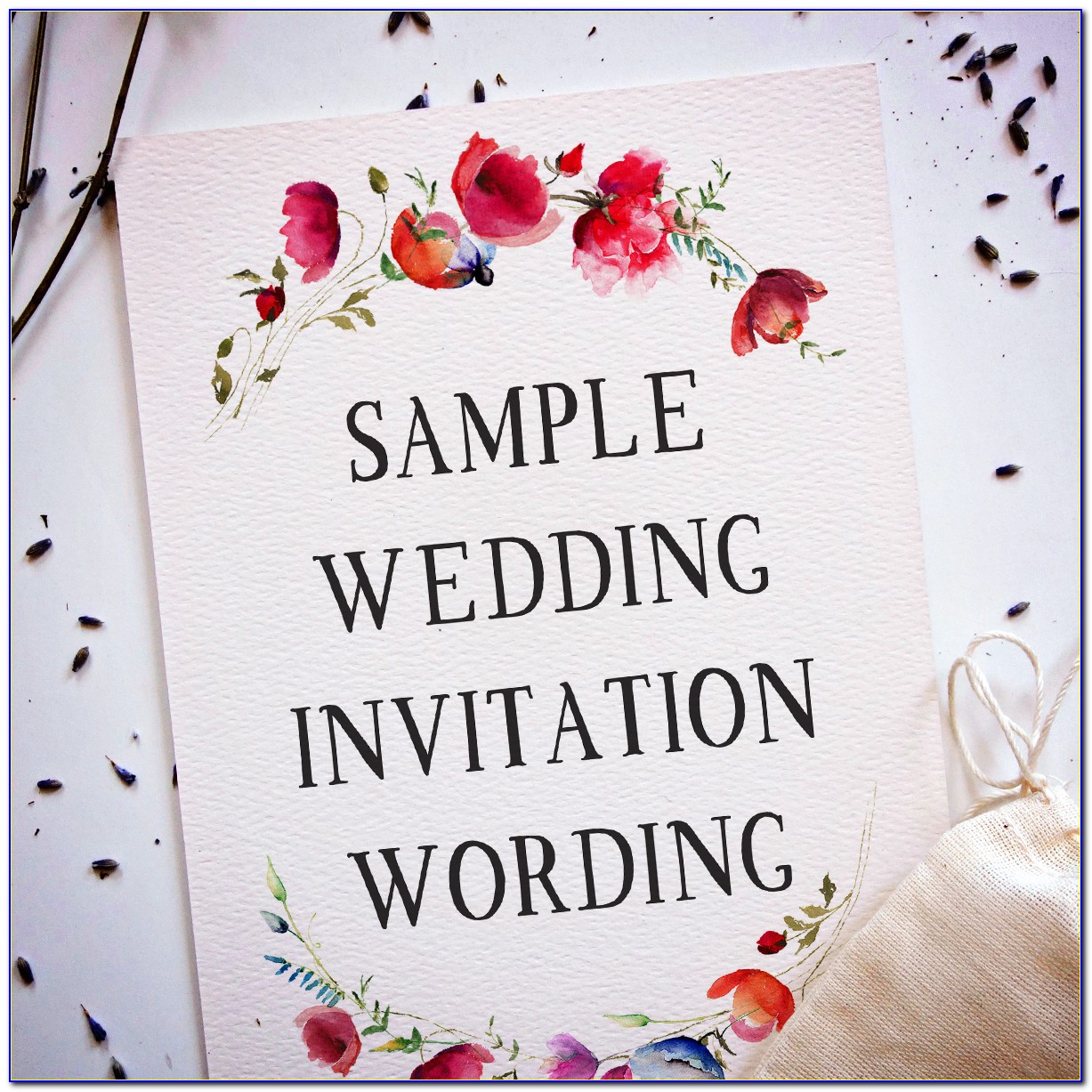Invitation Wording For Friends Card