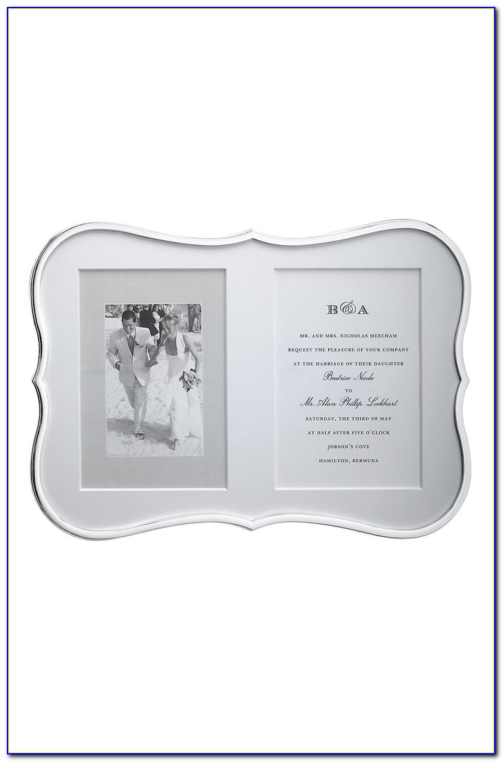 Kate Spade Darling Point Double Invitation Frame