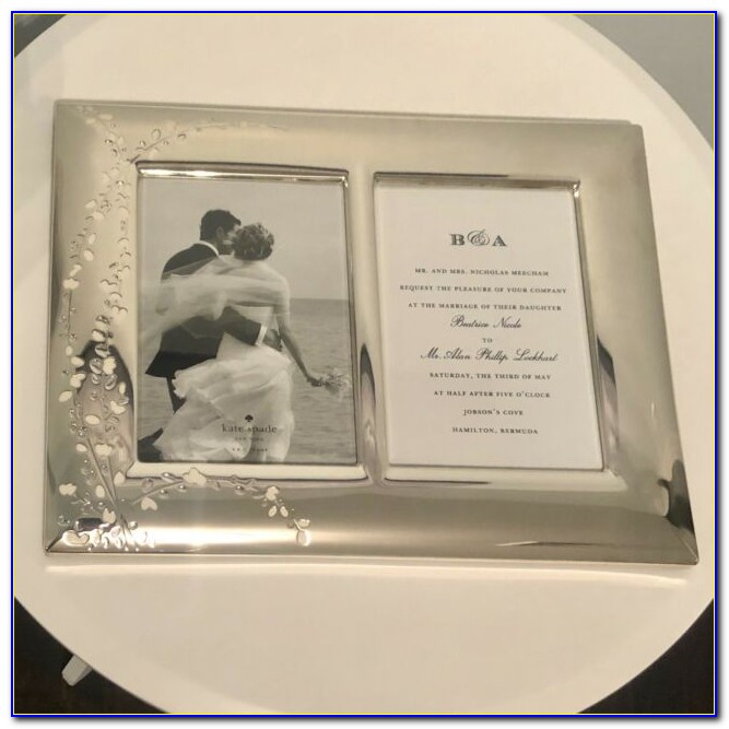 Kate Spade New York Darling Point Double Invitation Frame