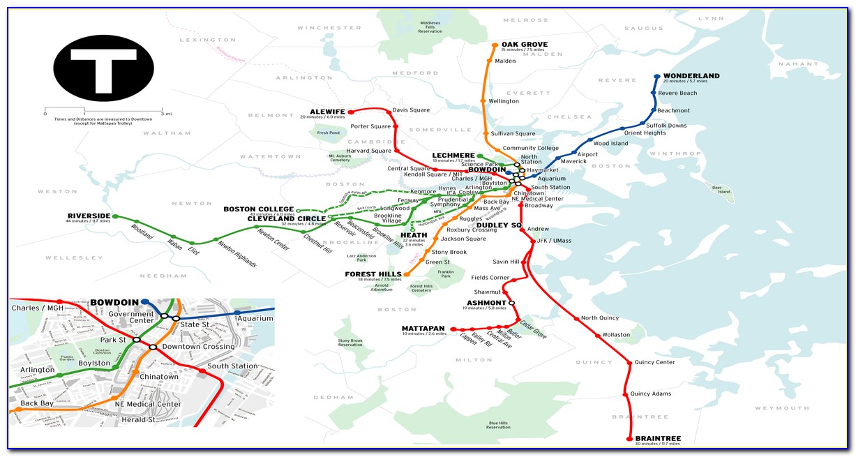 Mbta Commuter Rail Map Pdf