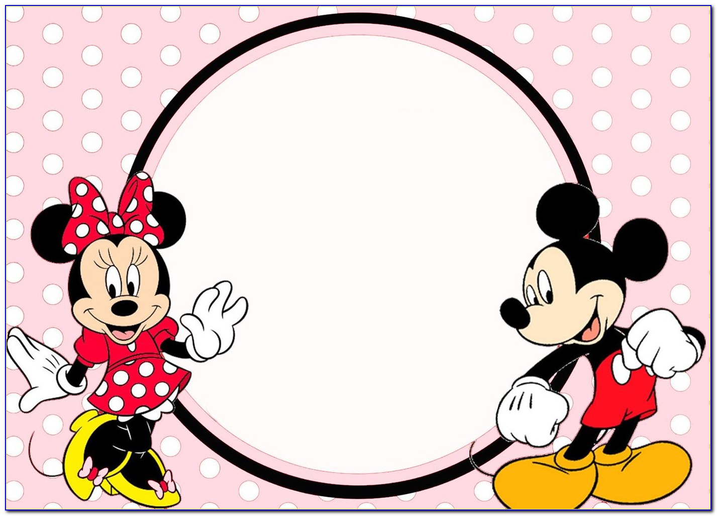Mickey Mouse 1st Birthday Invitations Online