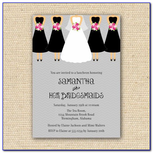 Minted Bridal Luncheon Invitations