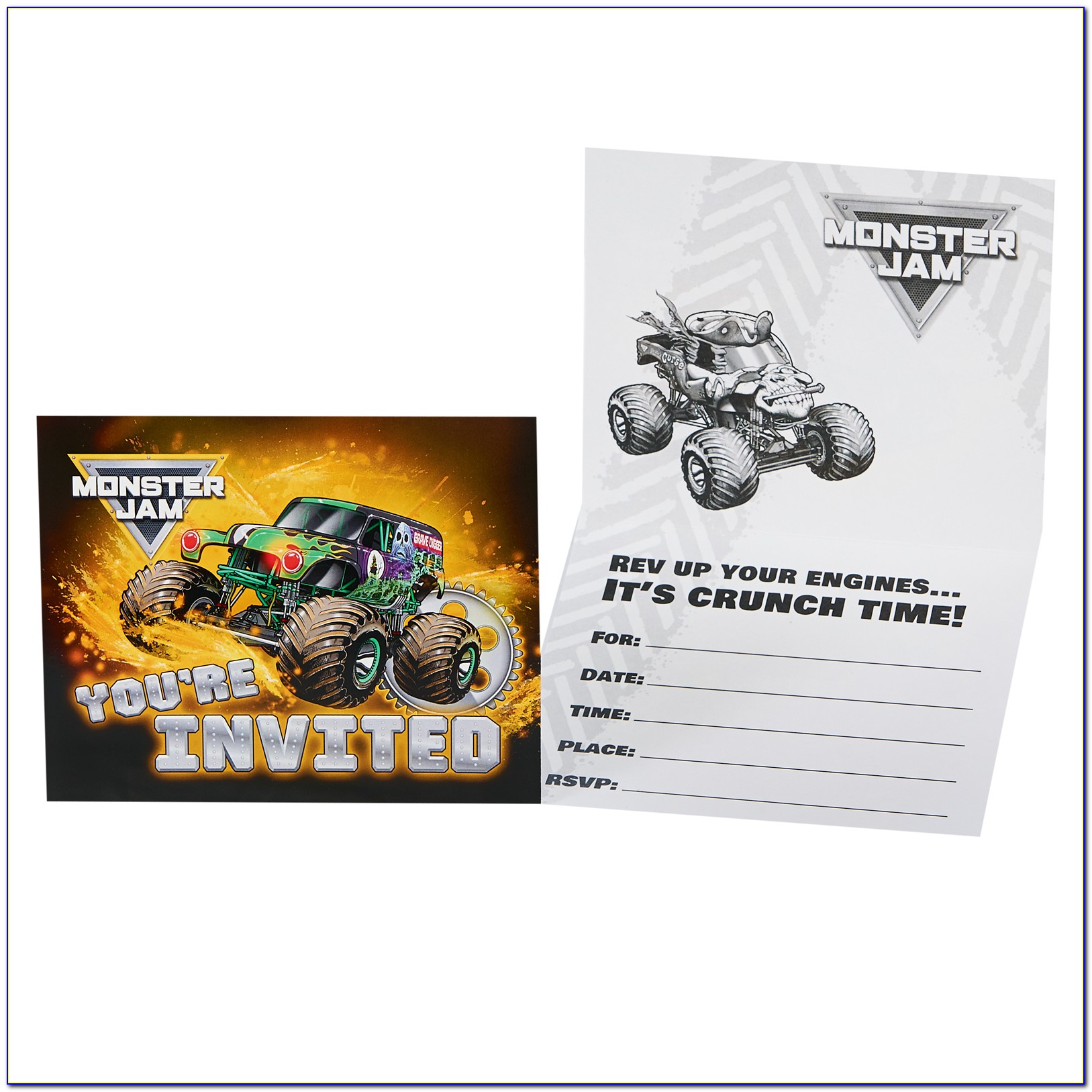 Monster Invitations Printable