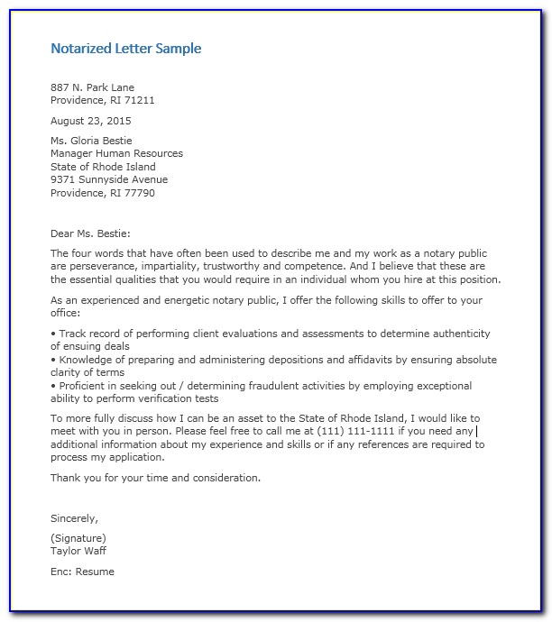 Notarized Invitation Letter For Philippines Visa