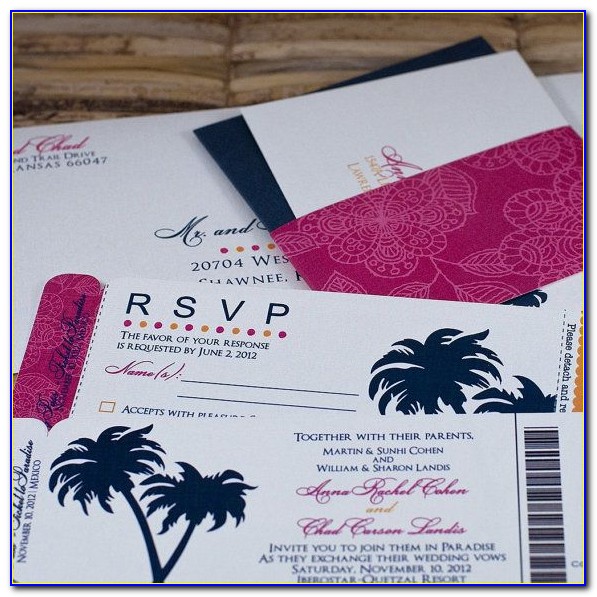 Online Wedding Invitations With Rsvp Free