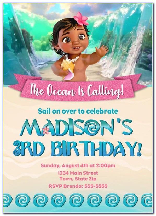 Personalized Sofia The First Birthday Invitations