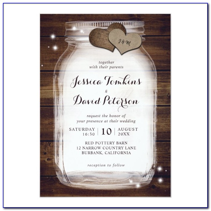 Rustic Save The Date Wedding Invitations