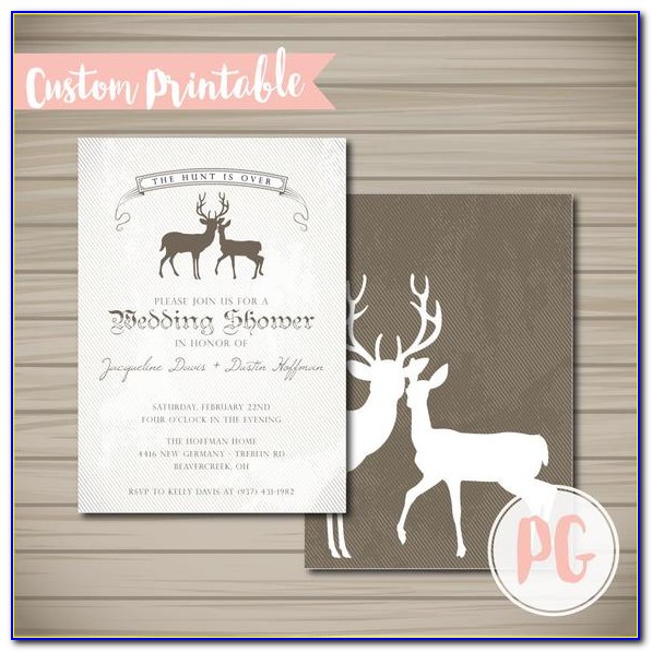 Stag And Doe Invitation Templates