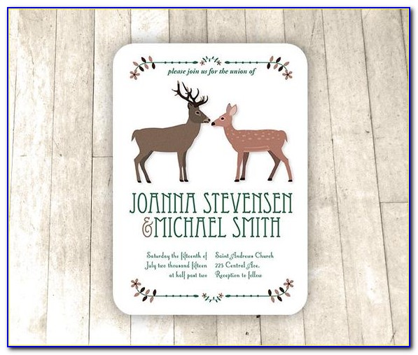Stag And Doe Invitations