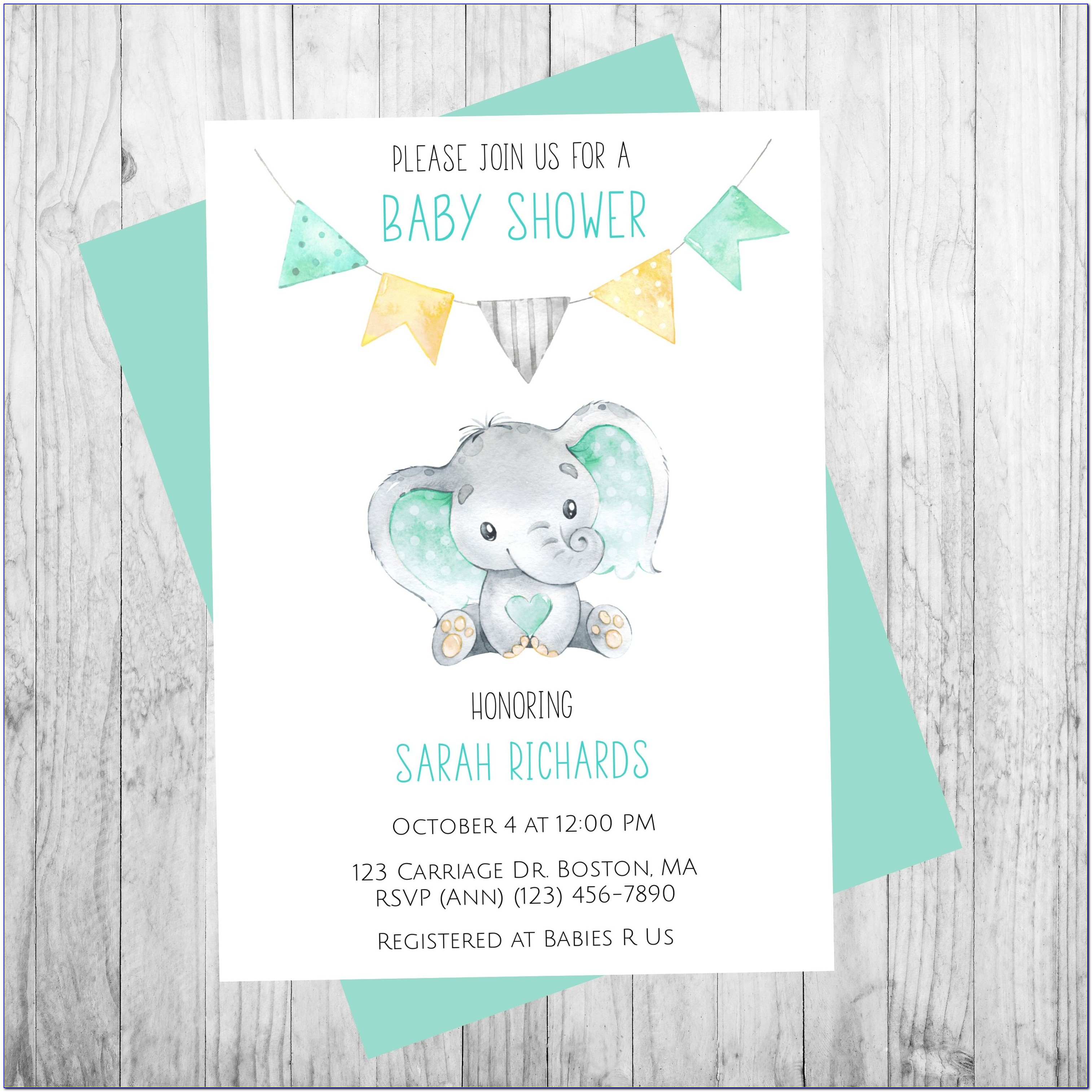 Staples Baby Shower Invitations Canada