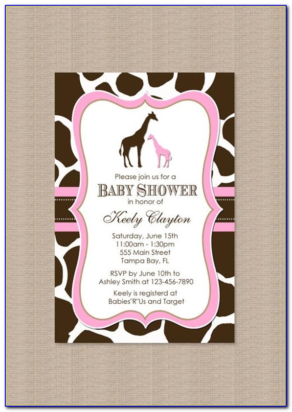 Staples Invitations Baby Shower