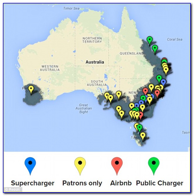 Tesla Supercharger Map Europe