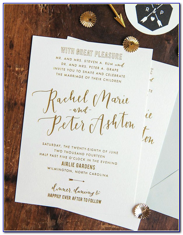 Wedding Invitations Adobe Indesign