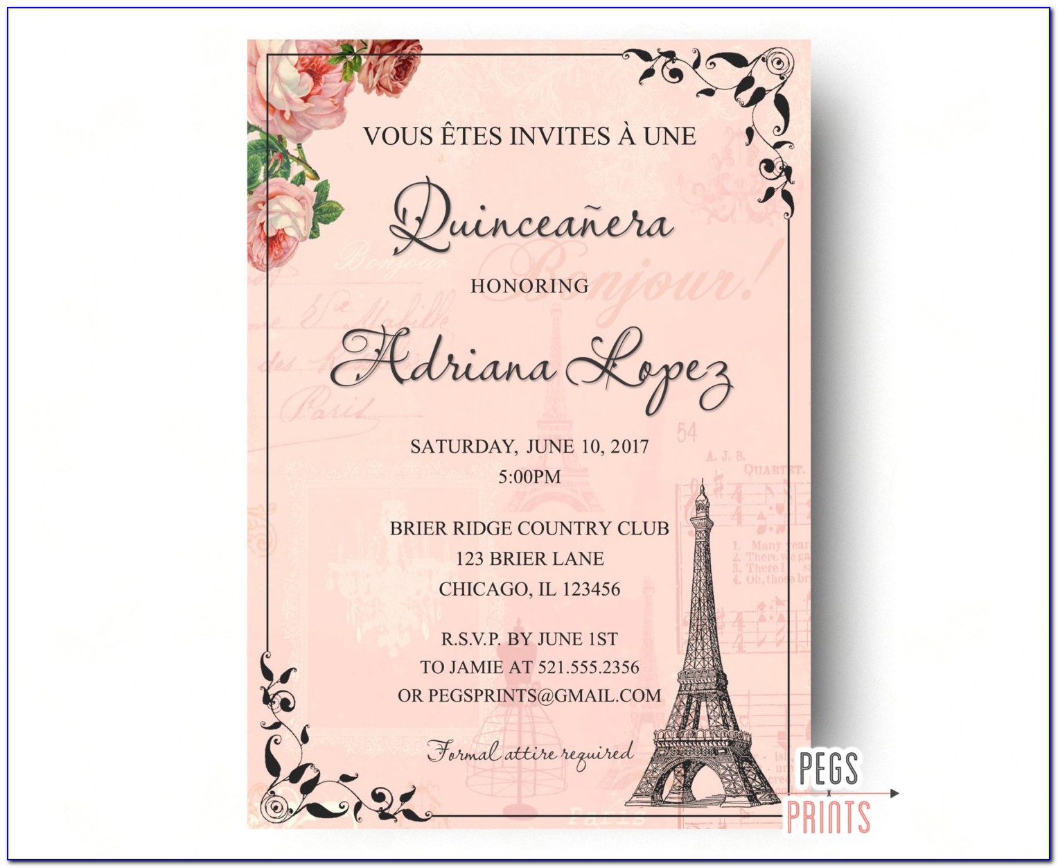 What To Write On A Quinceanera Invitation In Spanish
