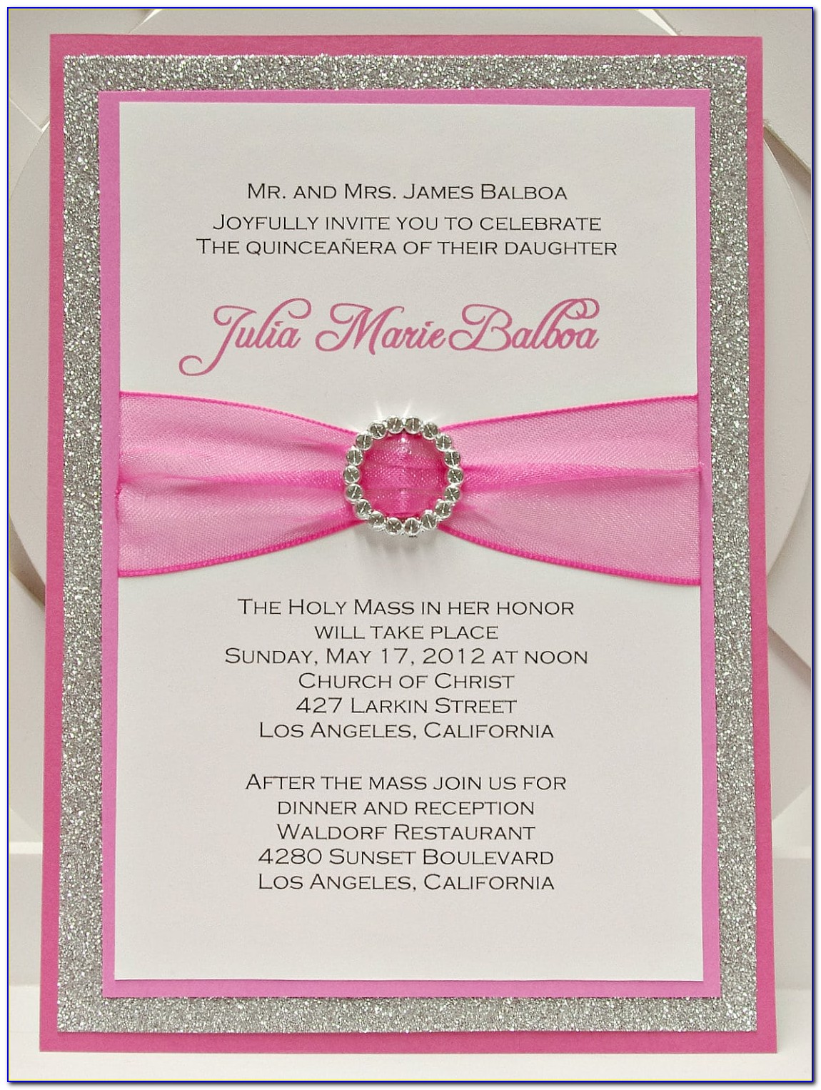 What To Write On A Quinceanera Invitation