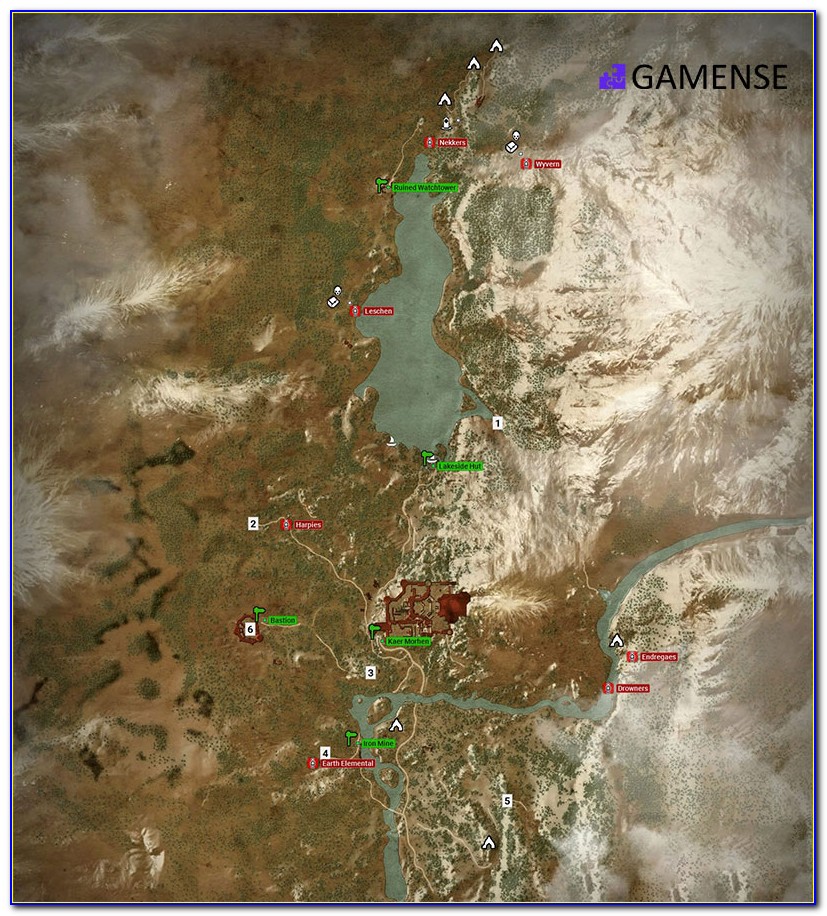 Witcher 3 Map Size Vs Skyrim
