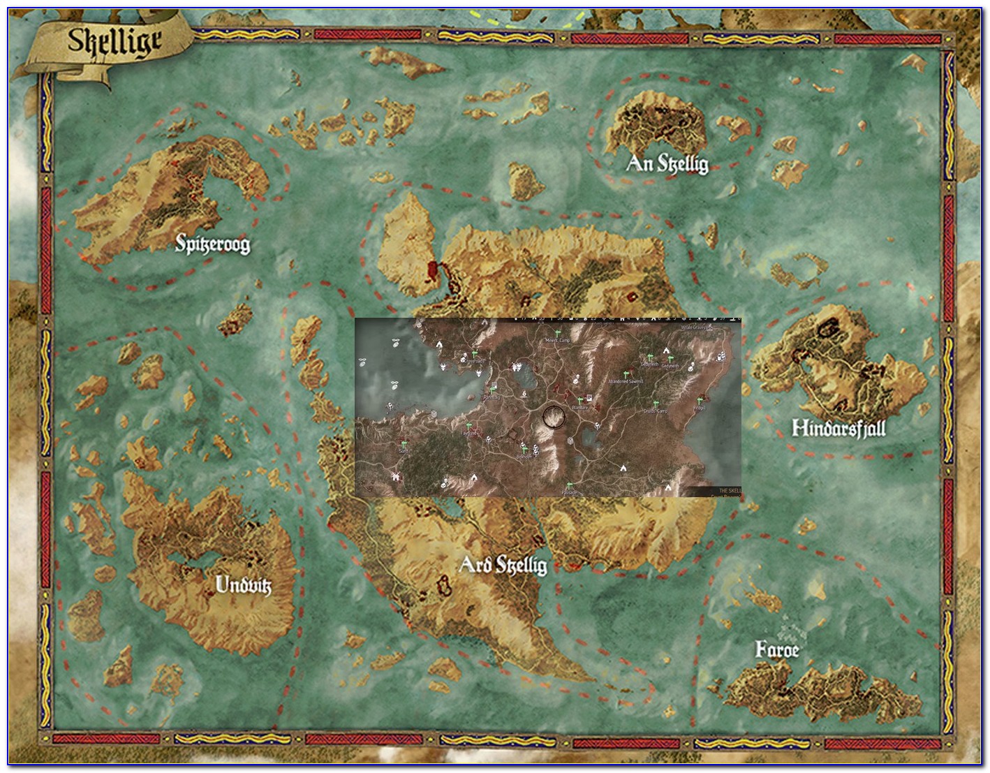 Witcher 3 Map Size