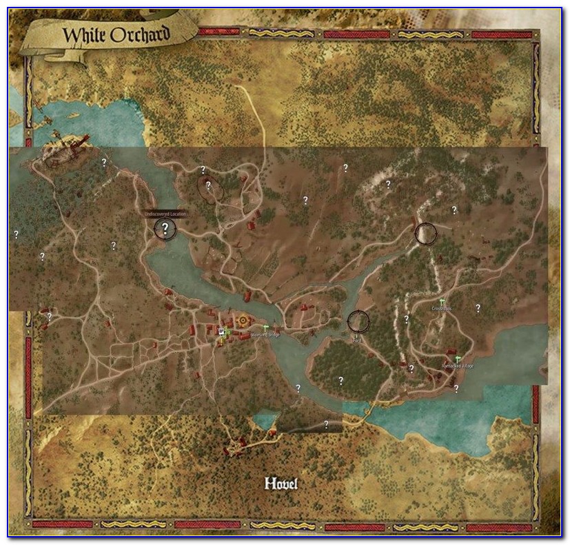 Witcher 3 Map Toussaint
