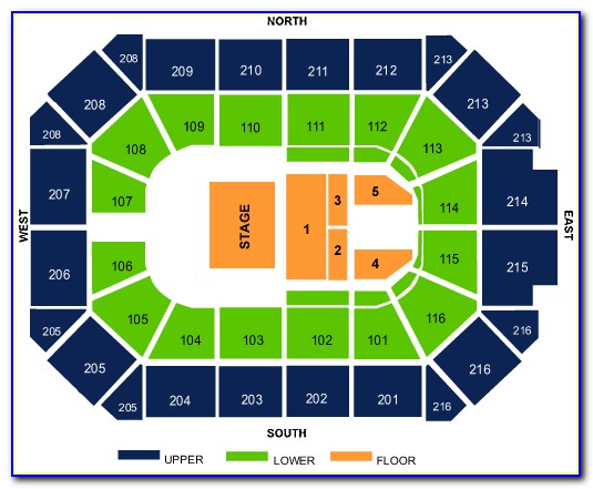 Allstate Arena Map Seating