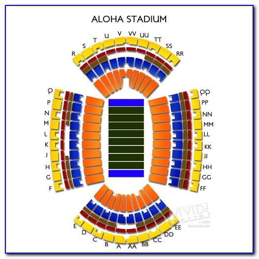 Aloha Stadium Seating Chart Numbers