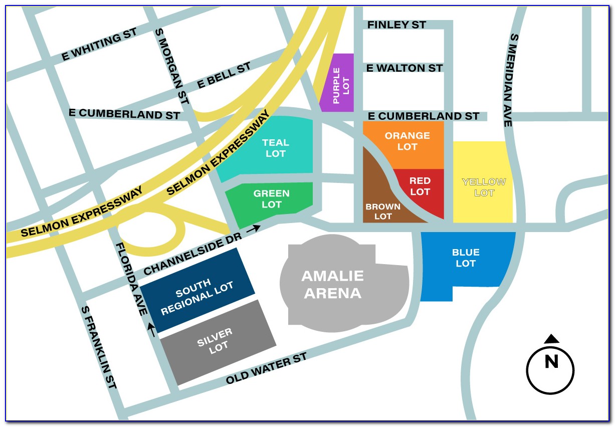 Amalie Arena Map Food