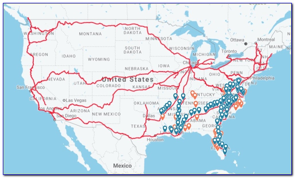 Amtrak Train Tracker Google Maps