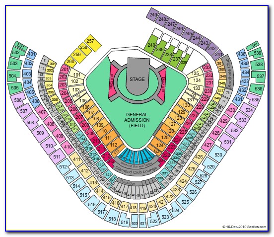 Anaheim Angels Stadium Seating Chart Rows