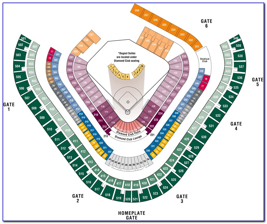 Angels Stadium Seating Map