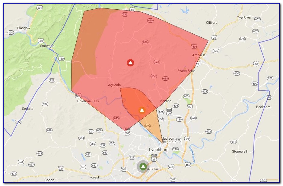 Appalachian Power Outage Map Lynchburg Va